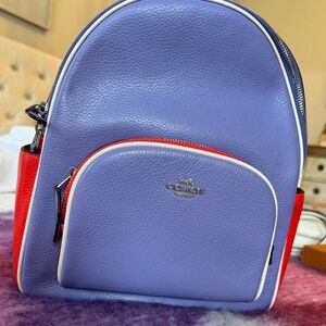 Coach Court Backpack In Colorblock